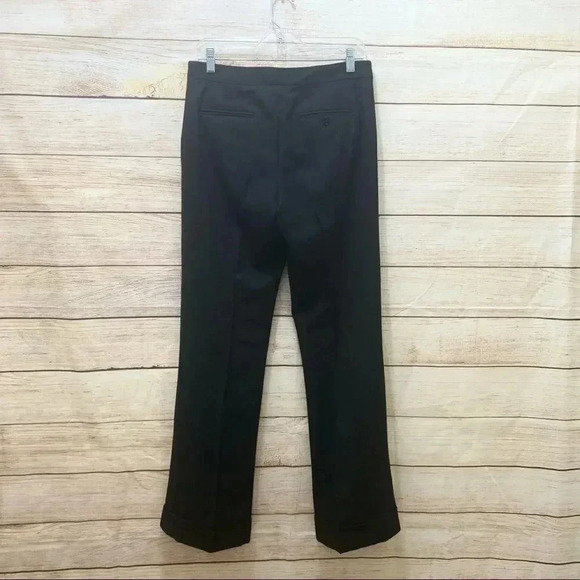 Ralph Lauren Black Label Dress Pants Cuff Hem Elastic Wool Blend Trouser - Picture 9 of 12